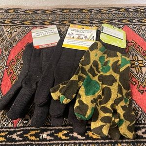 5/$20 3 Pairs of Mens Work Gloves  Size Large